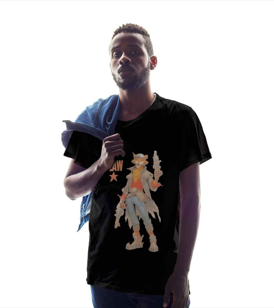 Captain Claw Star Cat With Dual Blasters And Goggles T-Shirt