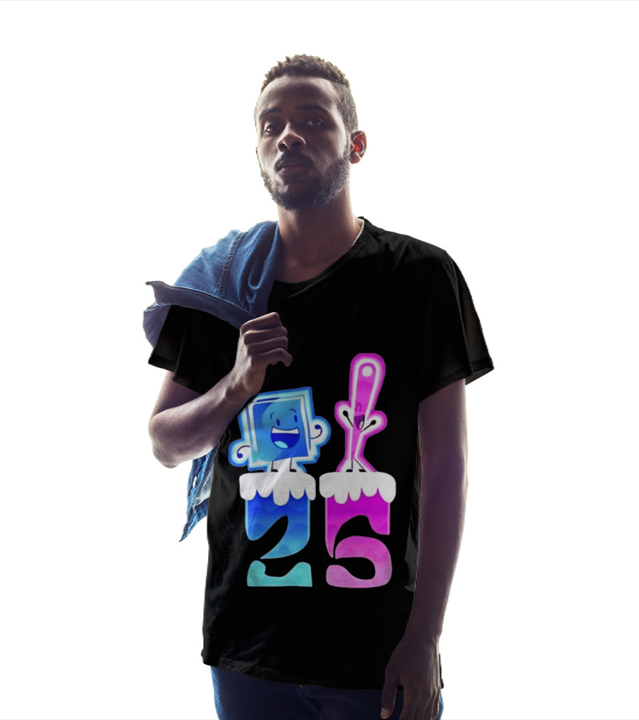 Ice Cube And Needle Battle For Dream Island 25 T-Shirt