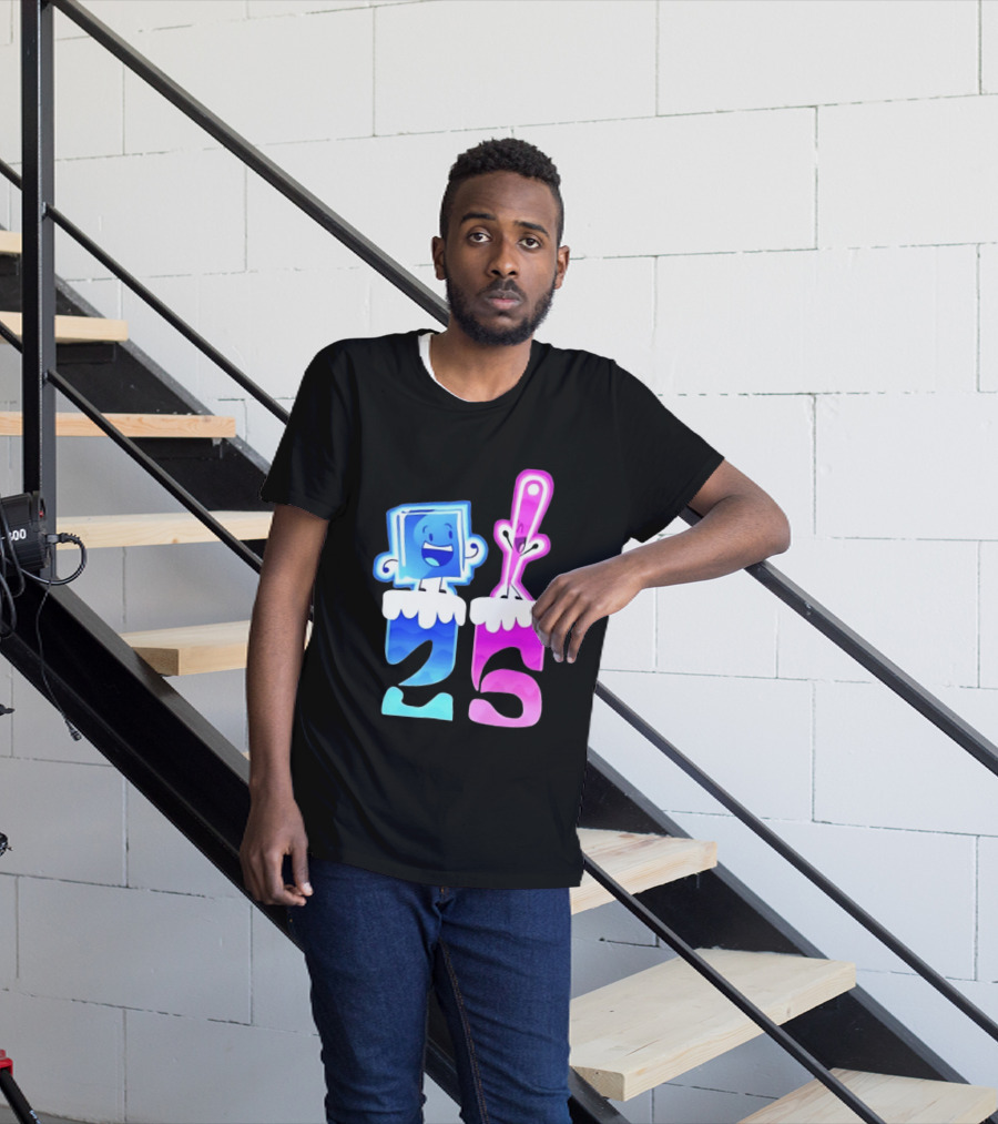 Ice Cube And Needle Battle For Dream Island 25 T-Shirt