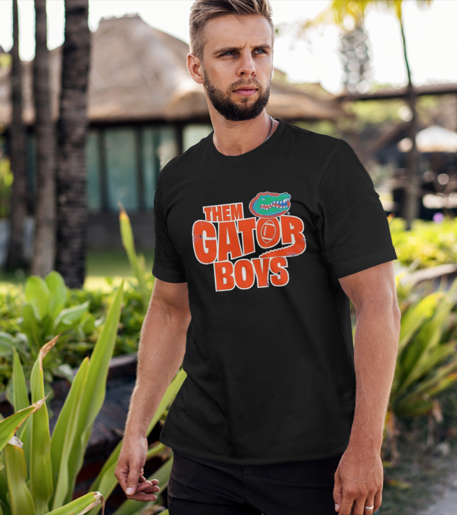 Them Gator Boys Florida Gators Football Distressed T-Shirt