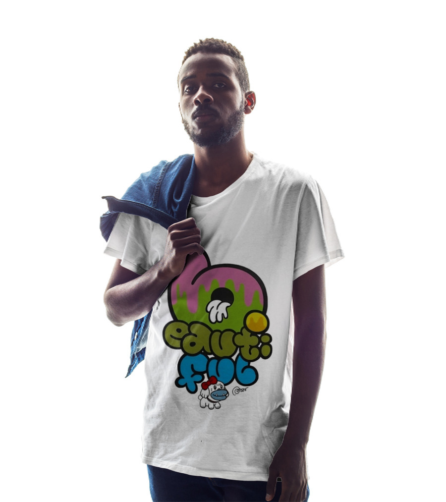 Beautiful Graffiti Melting Popsicle Drip T-Shirt