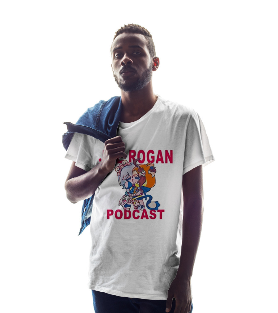 Joe Rogan Podcast Chibi Anime Manga T-Shirt