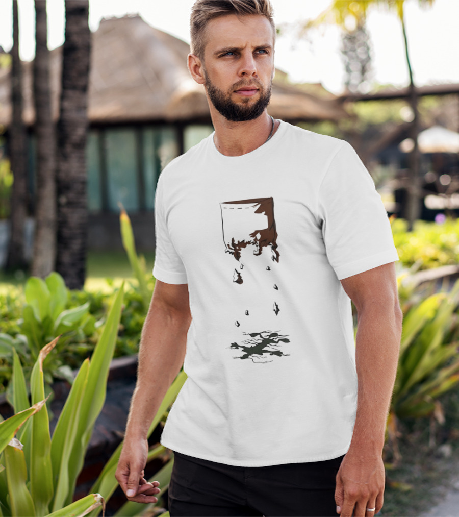 Calvin Falling From Pocket Parody Style Bill Watterson T-Shirt