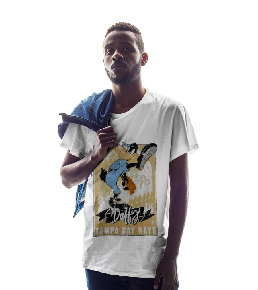 Daffy Duck Tampa Bay Rays Baseball TB T-Shirt
