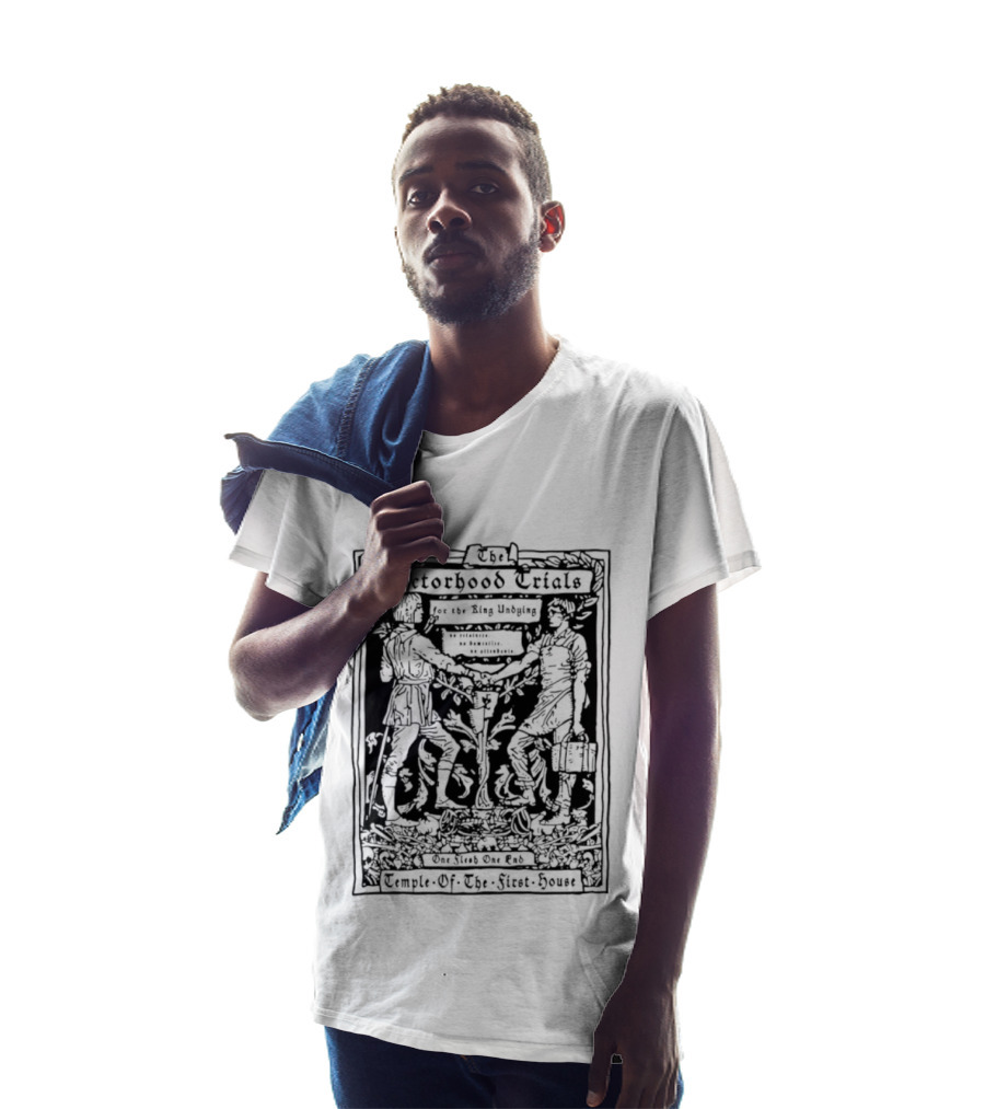 The Lyctorhood Trials Ring Undying One Flesh One End Temple Of The Ninth House Collection T-Shirt