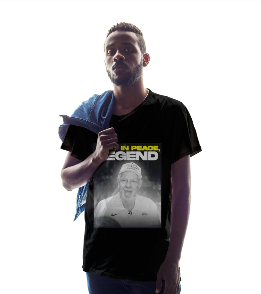 Rest In Peace Legend 1959 Champions Voice Of The Los Angeles Lakers T-Shirt