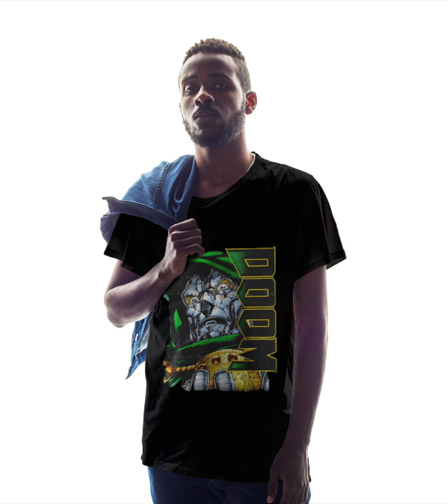 Doctor Doom Marvel Comics DOOM Villain 2 Sided T-Shirt