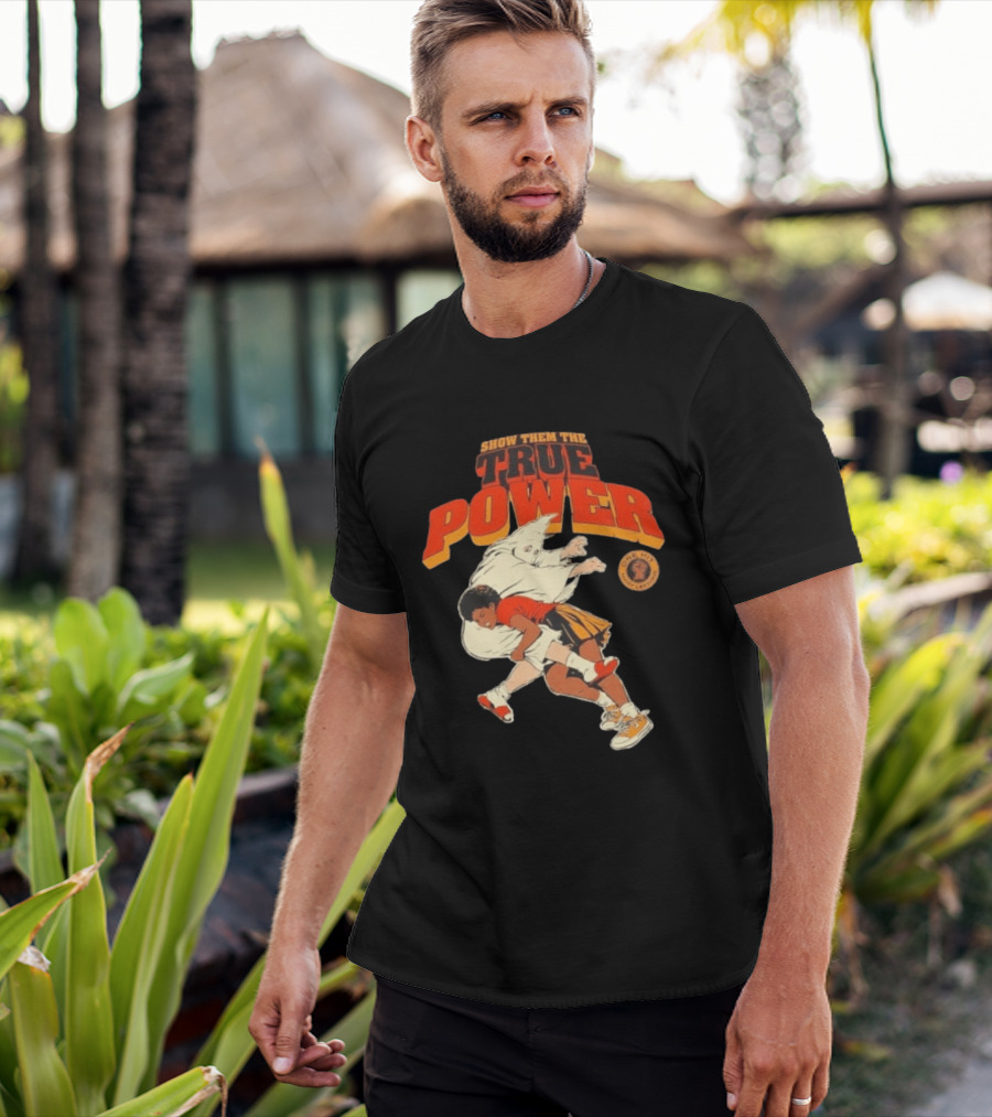 Show Them The True Power One Hit Many Lessons Basketball Spirit T-Shirt