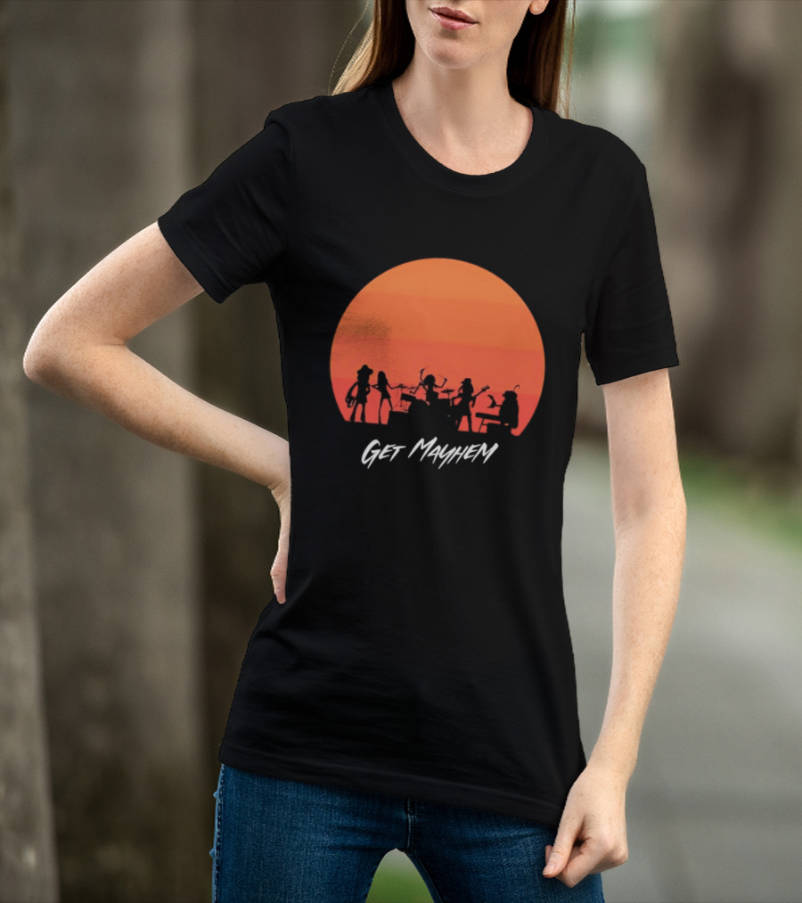 Get Mayhem Band Sunset Concert T-Shirt