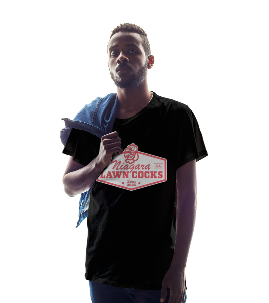 ON Niagara Lawn Cocks CA Since 2025 Rooster T-Shirt