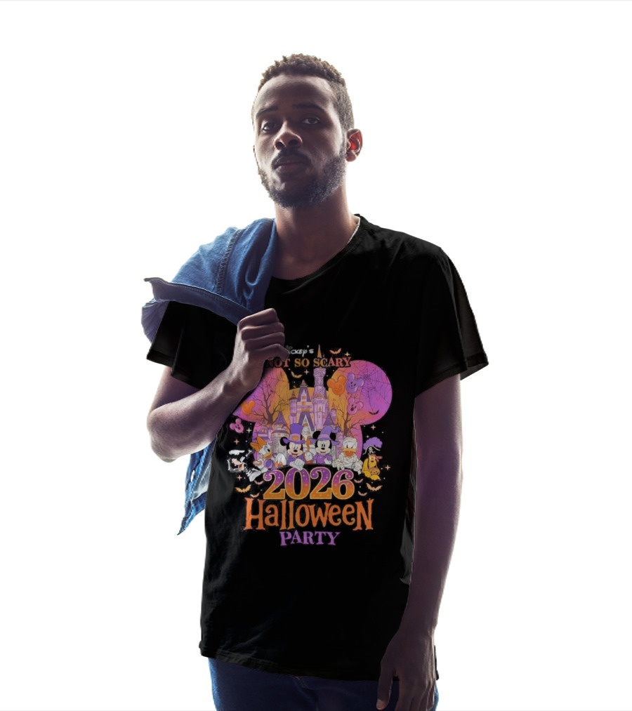 Mickey's Not So Scary 2026 Halloween Party T-Shirt