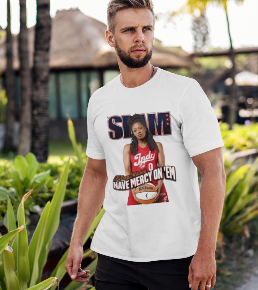 SLAM Indy Kelsey Mitchell Have Mercy On 'Em Basketball T-Shirt