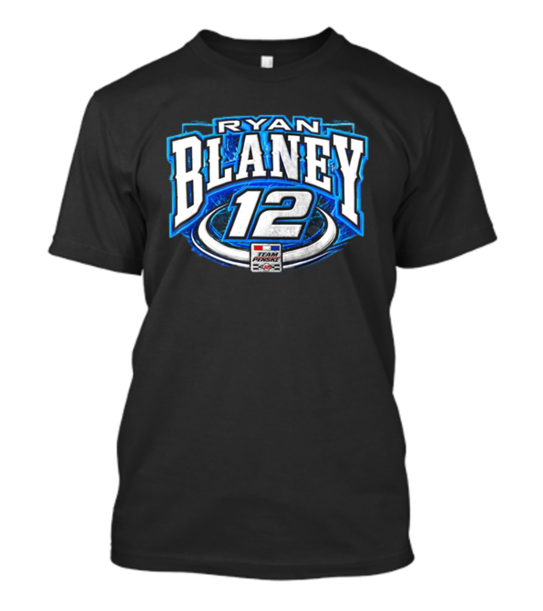 Ryan Blaney Team Penske 12 NASCAR Racing Fan T-Shirt