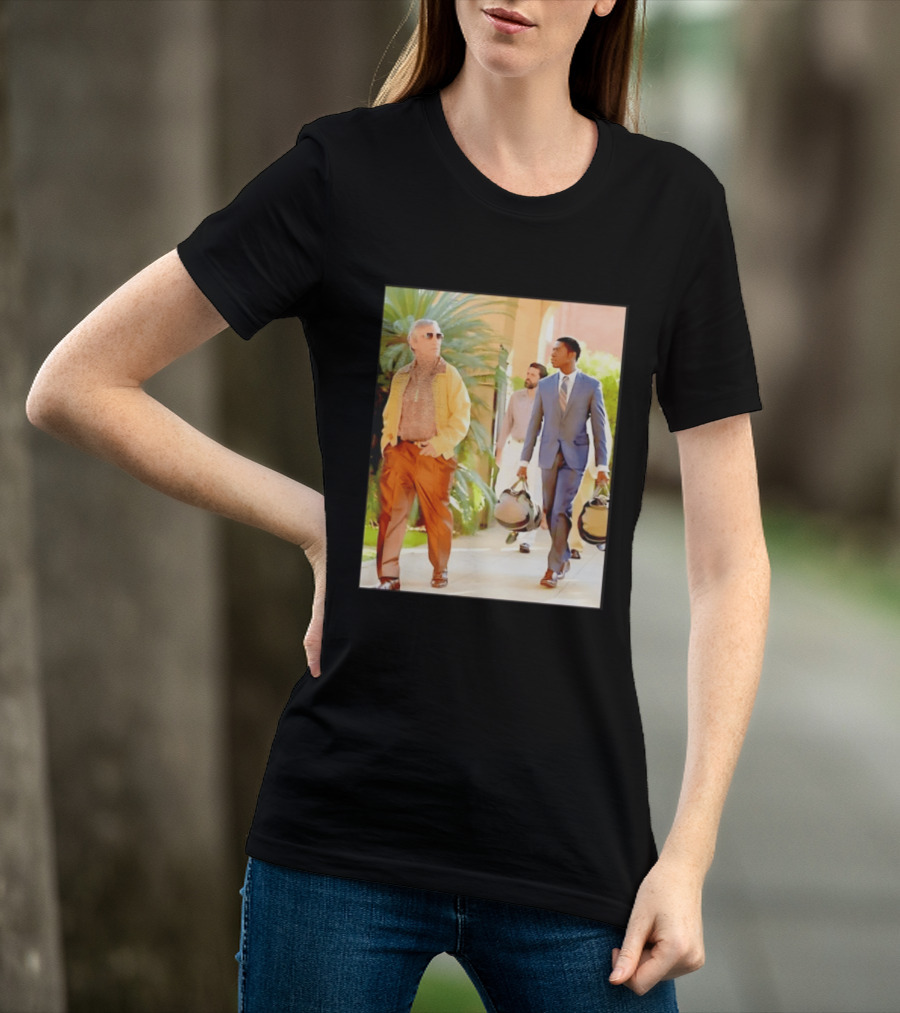 Snowfall TV Series Characters Franklin Saint Teddy McDonald Fashion Outfits T-Shirt