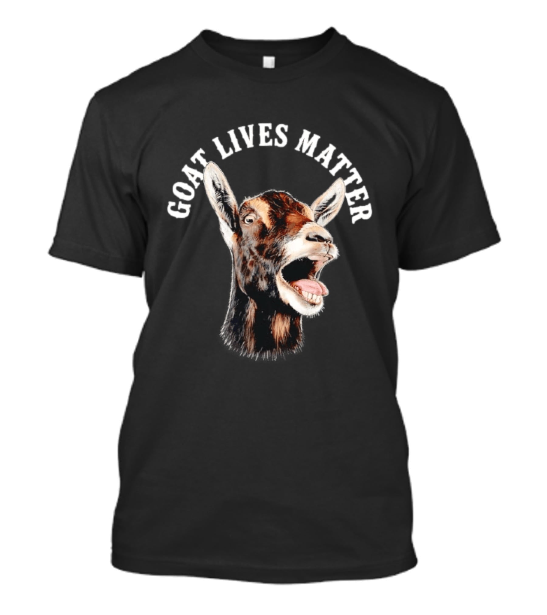 GOAT LIVES MATTER Funny Farm Animal Humor T-Shirt