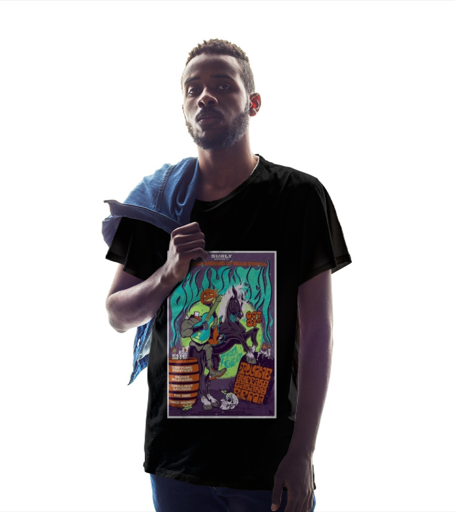 Surly Brewing Co Livestream Billy Strings Halloween Event 10.31.2026 Toucan Buffalo Galaxy Barn T-Shirt
