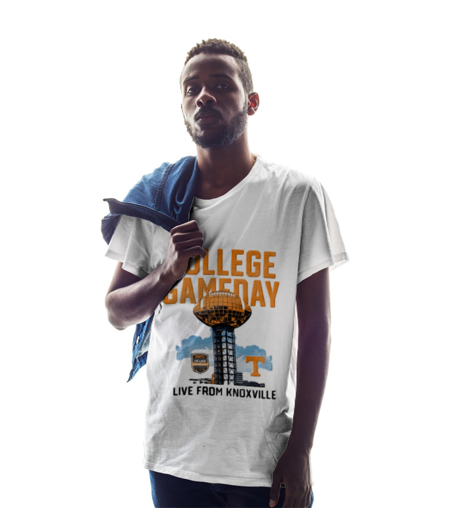 Tennessee Volunteers College Gameday Live From Knoxville Football T-Shirt