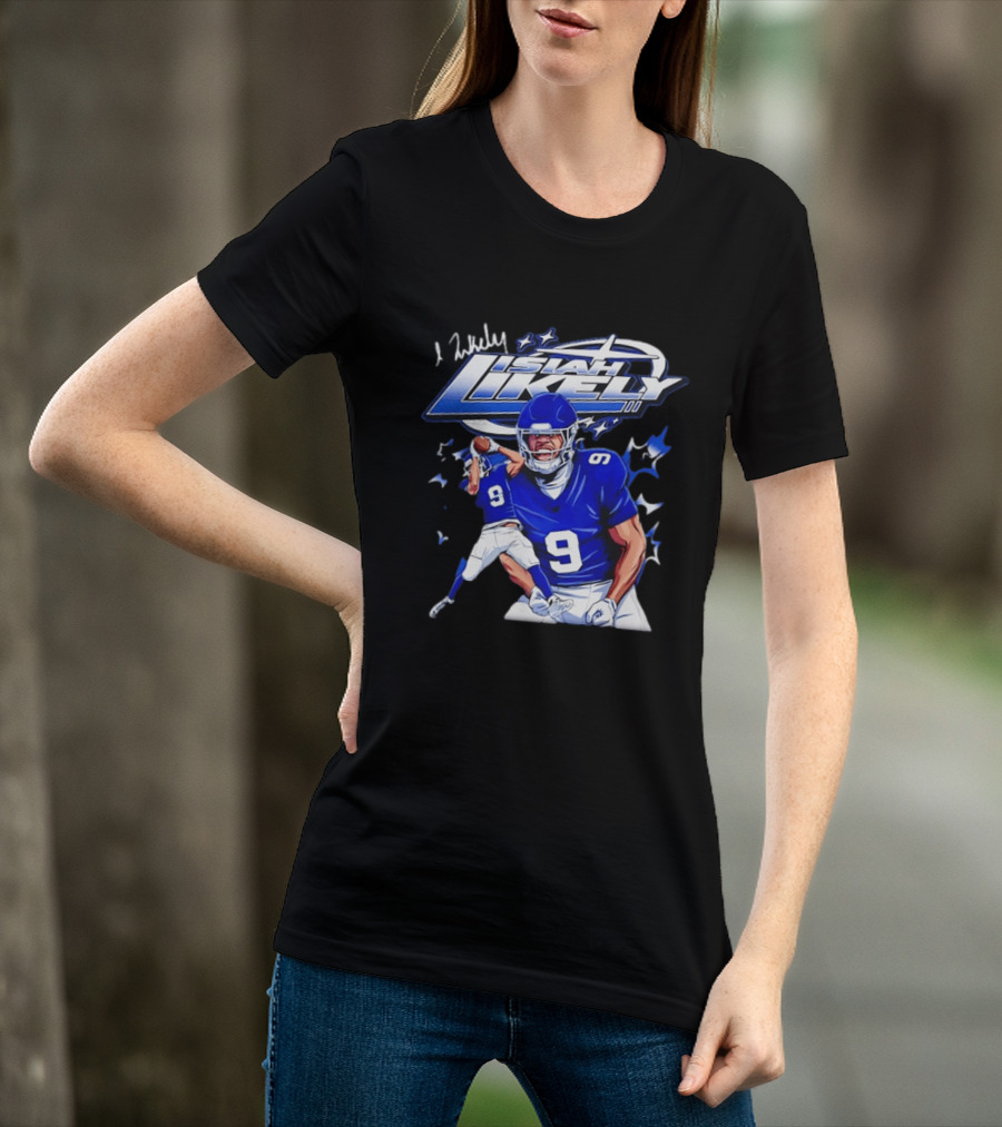 Isiah Likely Baltimore Ravens Number 9 Football T-Shirt