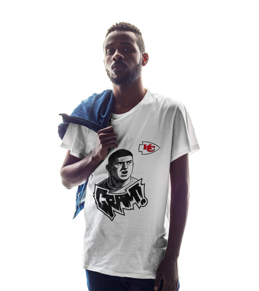 Travis Kelce Kansas City Chiefs GRAM NFL Football Star T-Shirt