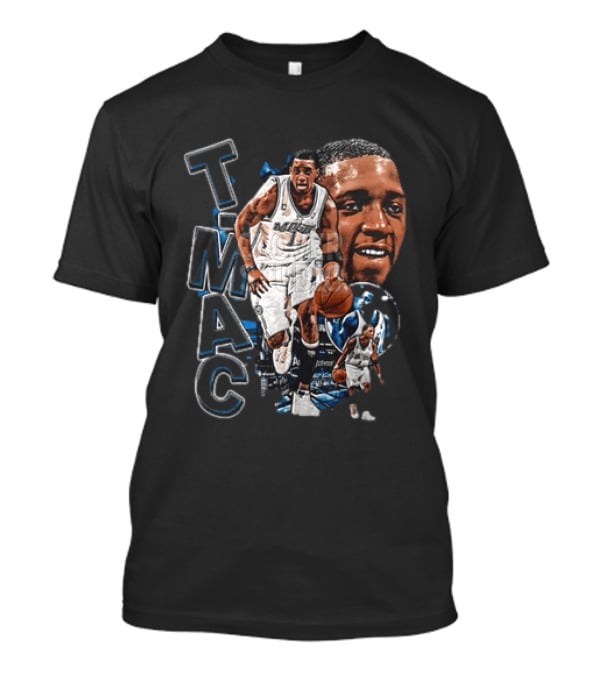 Tracy McGrady MAC Orlando Magic NBA Basketball Player 2 Sided T-Shirt