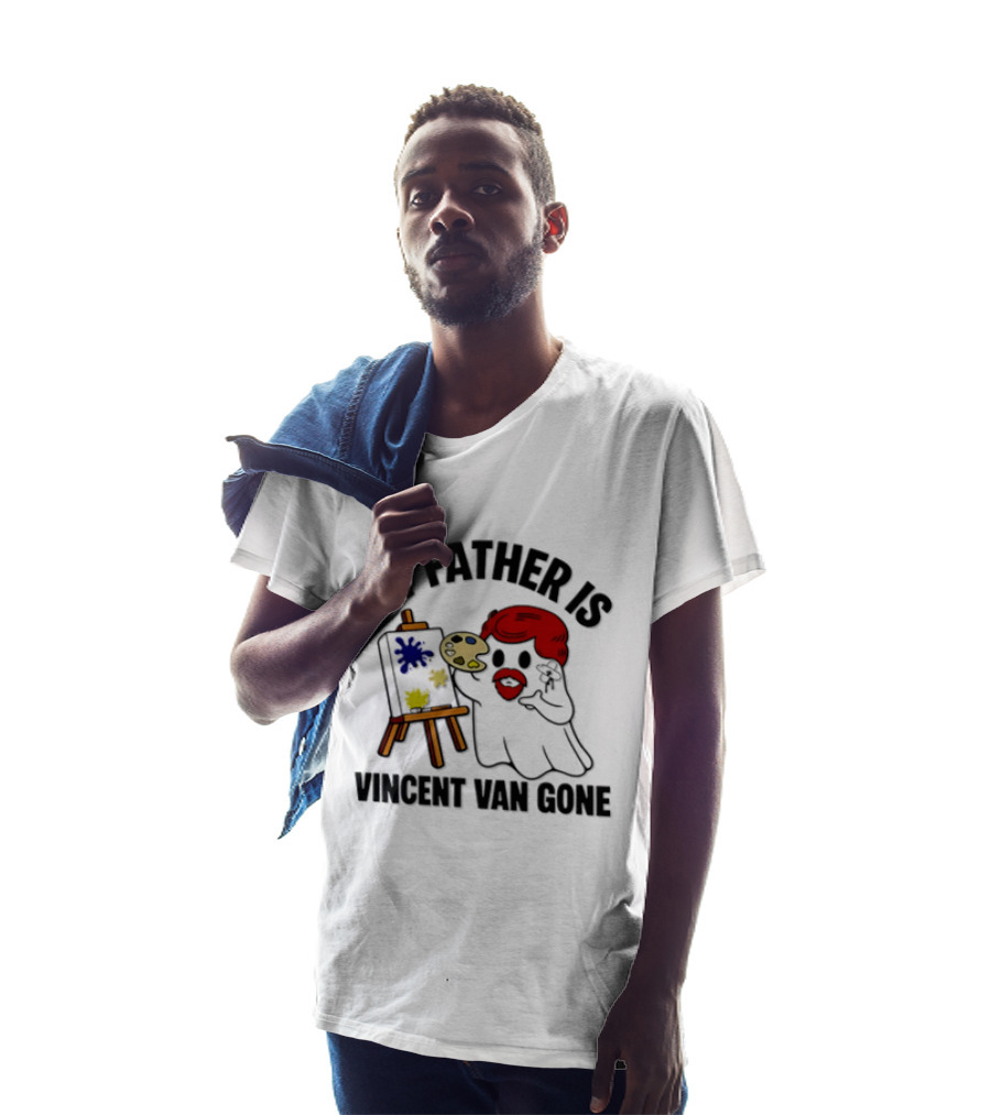 My Father Is Vincent Van Gone Ghost Palette Halloween T-Shirt