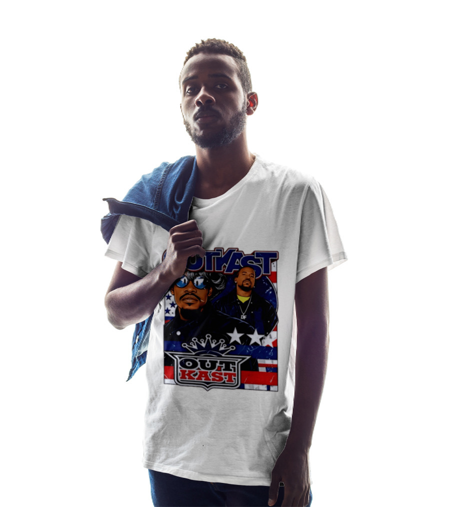 Outkast Legendary Duo Music Icon Stars And Stripes T-Shirt