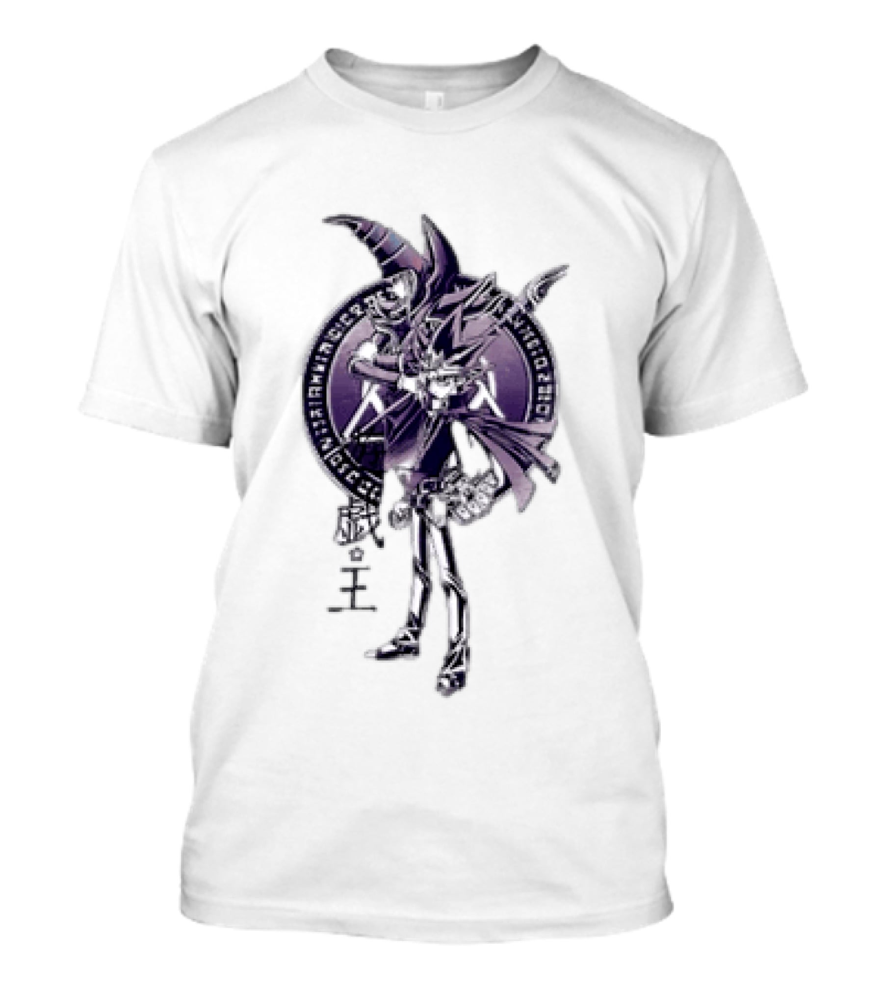 Yu Gi Oh Yami Yugi Dark Magician Spellcaster Symbol Anime T-Shirt