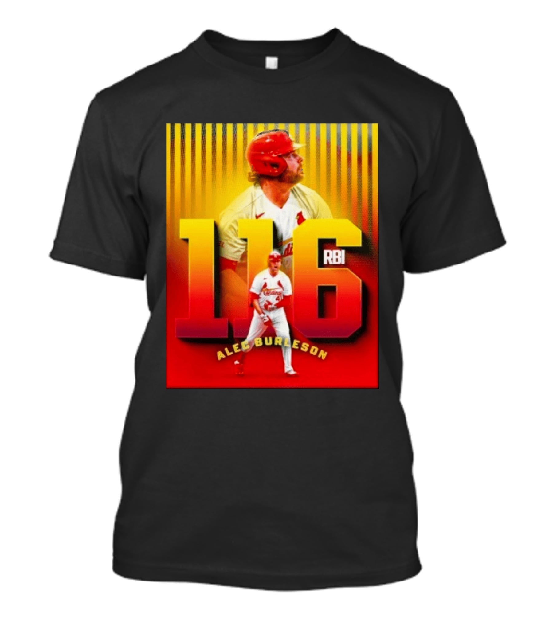 Alec Burleson 116 RBI St Louis Cardinals Baseball Highlights T-Shirt