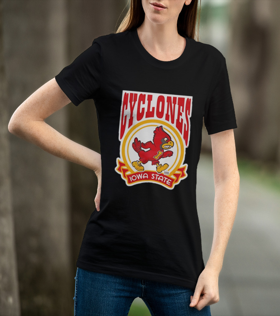 Iowa State Cyclones NCAA 1978 Mascot Bird T-Shirt