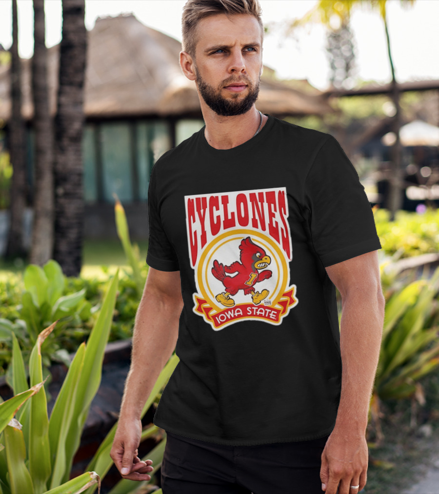 Iowa State Cyclones NCAA 1978 Mascot Bird T-Shirt