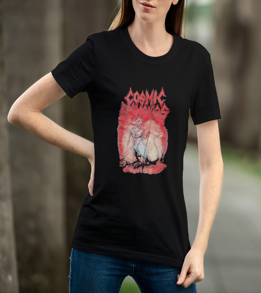 Cosmic Psychos Devil Kangaroo Australian Punk T-Shirt