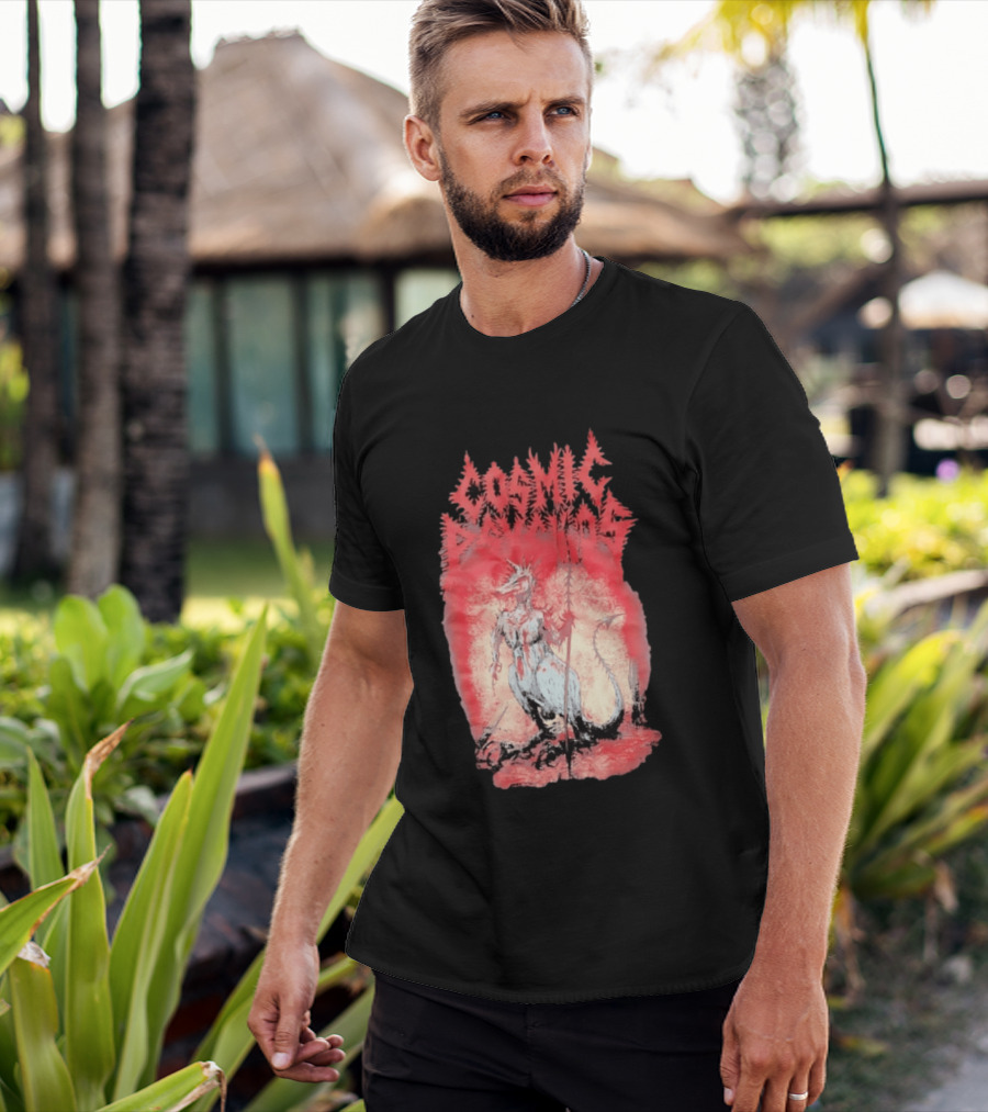 Cosmic Psychos Devil Kangaroo Australian Punk T-Shirt