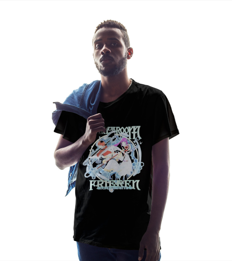 Vaultroom Frieren Beyond Journey's End Character Circle T-Shirt