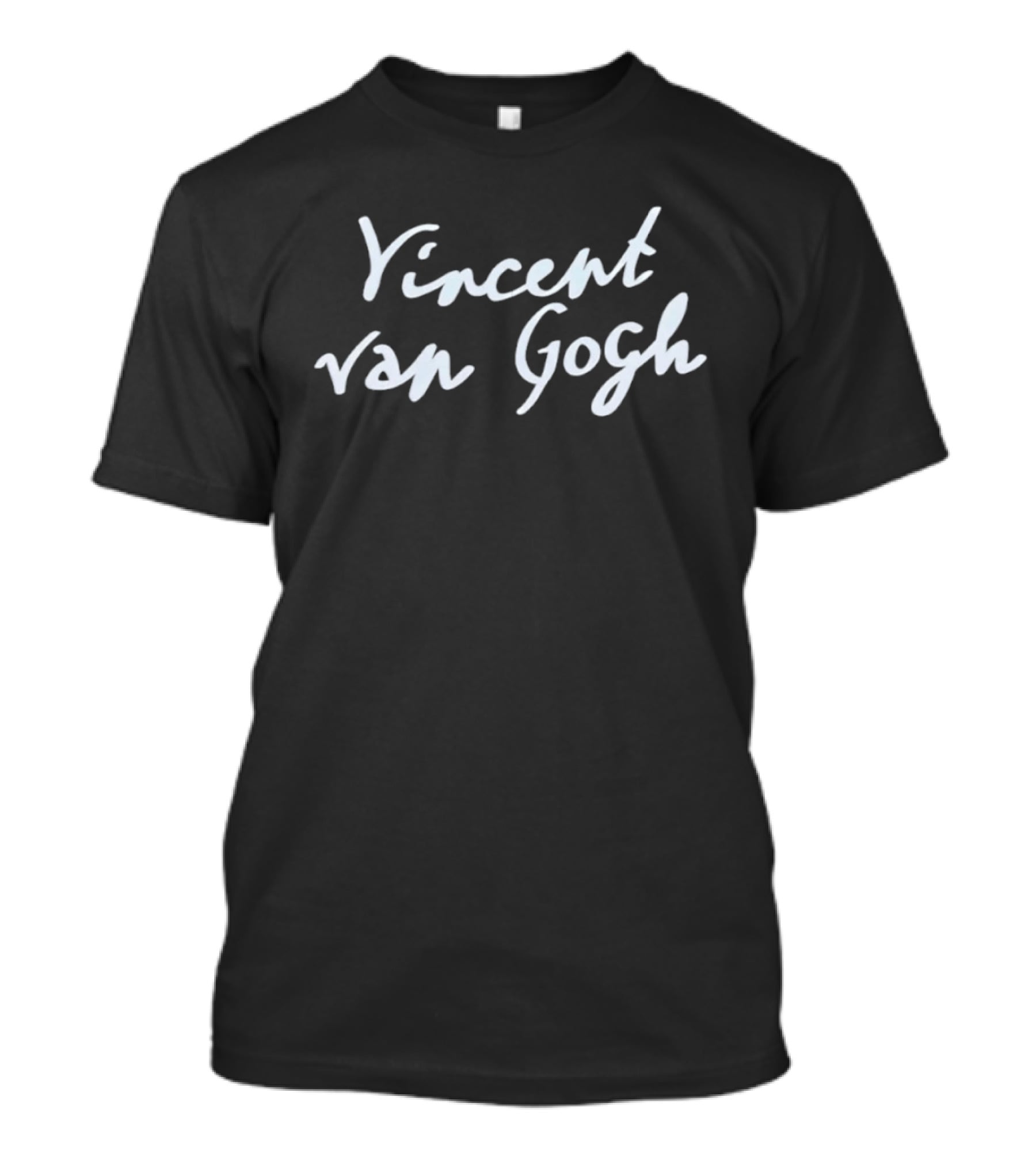 Vincent Van Gogh Artist Painter Post Impressionism Handwritten Signature T-Shirt