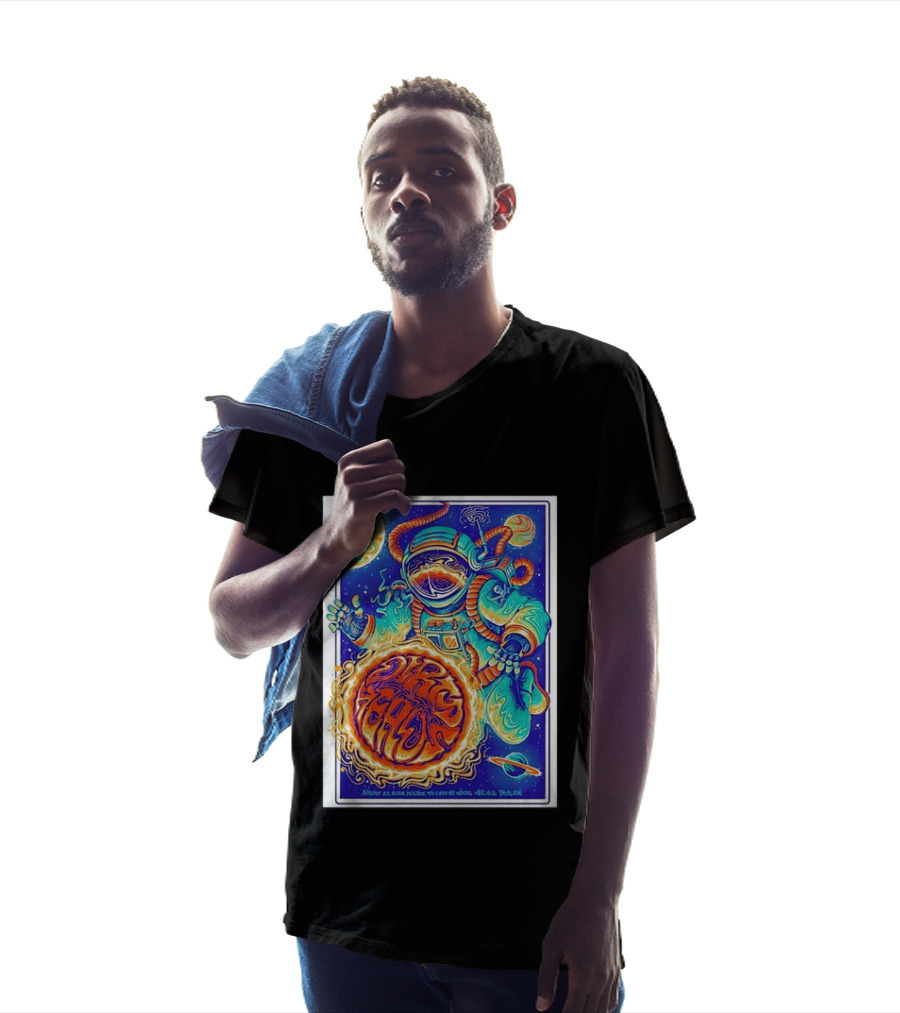 Dip Heads Astronaut Space Art August 23 2026 Houston TX Cynthia Woods Mitchell Pavilion T-Shirt