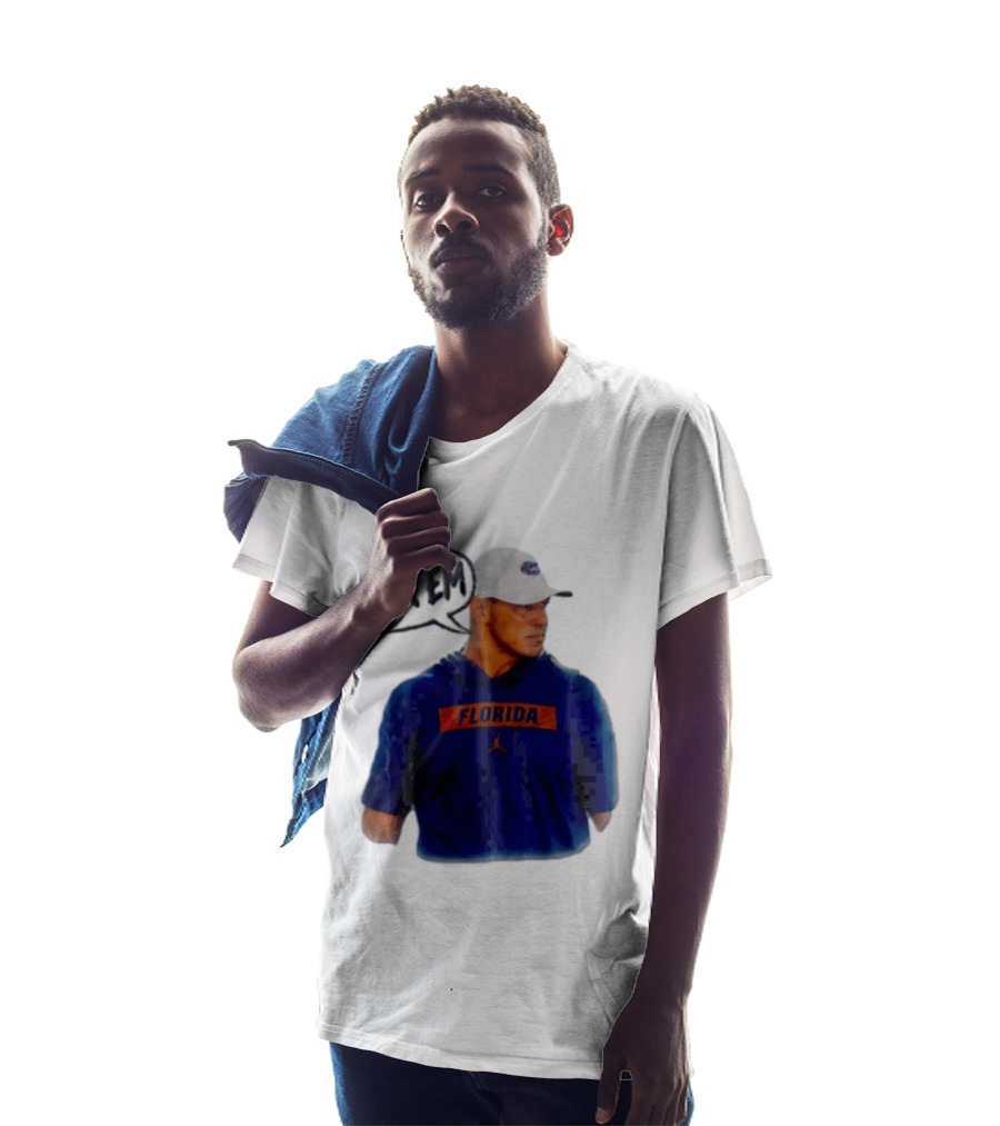 FLORIDA Coach Billy Napier Fuk Em Speech Bubble T-Shirt