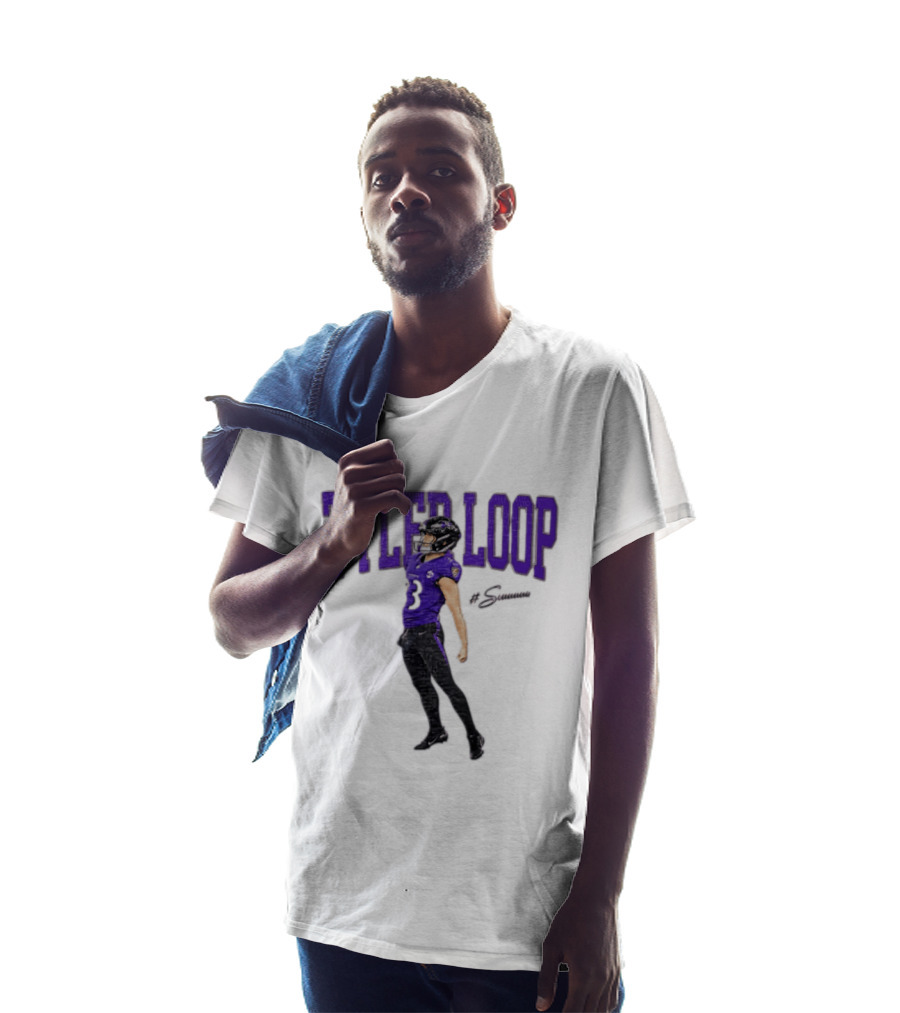 Tyler Loop Siuuuuuu Football The Ravens Player Celebration T-Shirt