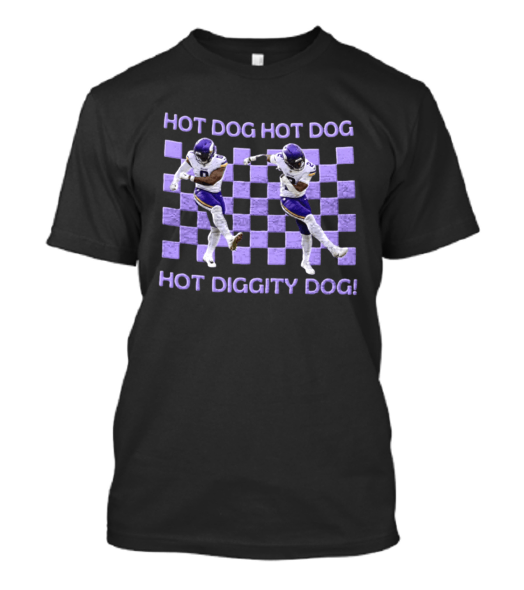 Hot Dog Hot Dog Hot Diggity Dog Minnesota Vikings Dance Isaiah Rodgers T-Shirt