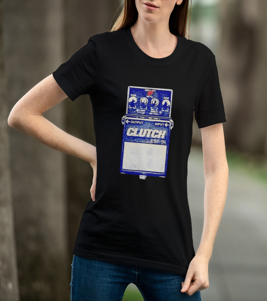 Boss Metal Zone Clutch Est 91 Rock Music Pedal T-Shirt