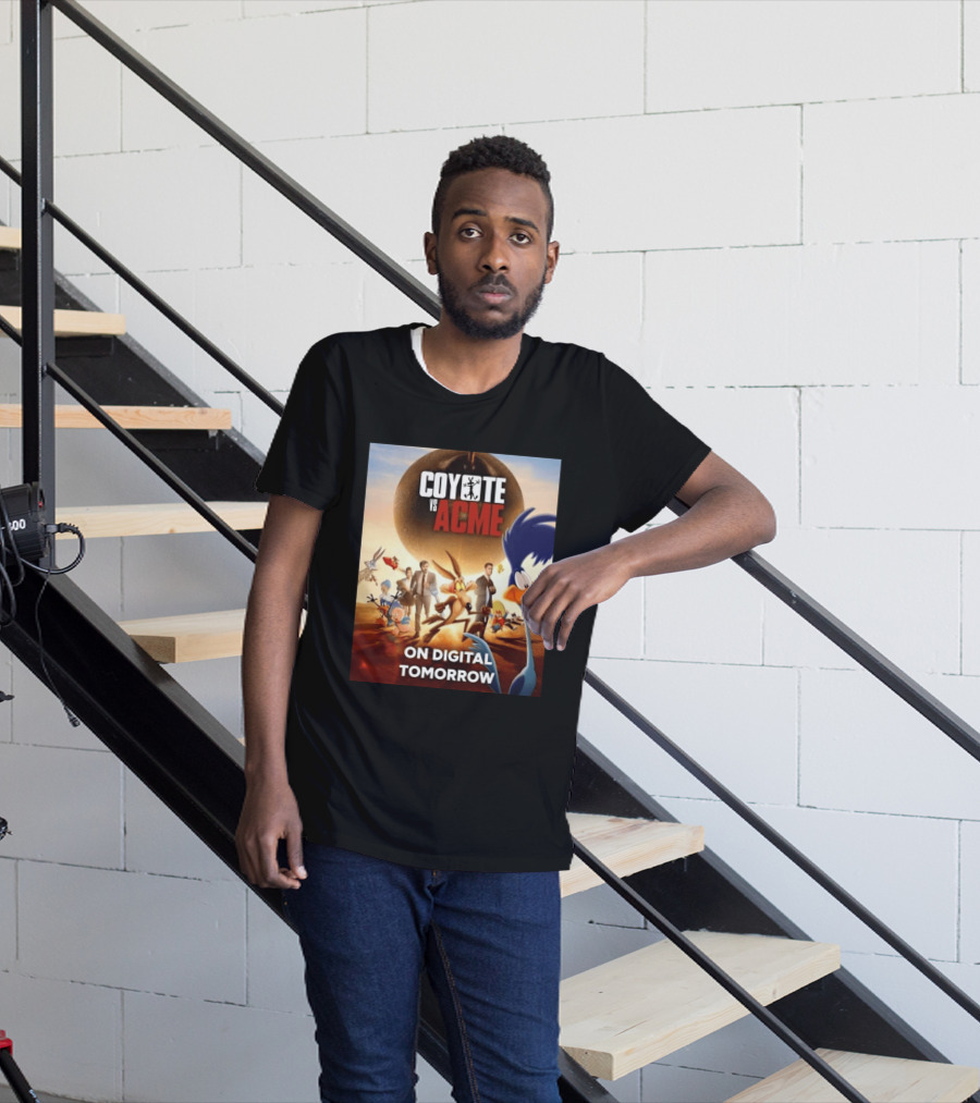 Coyote Vs Acme Digital Release Featuring Iconic Looney Tunes Characters T-Shirt
