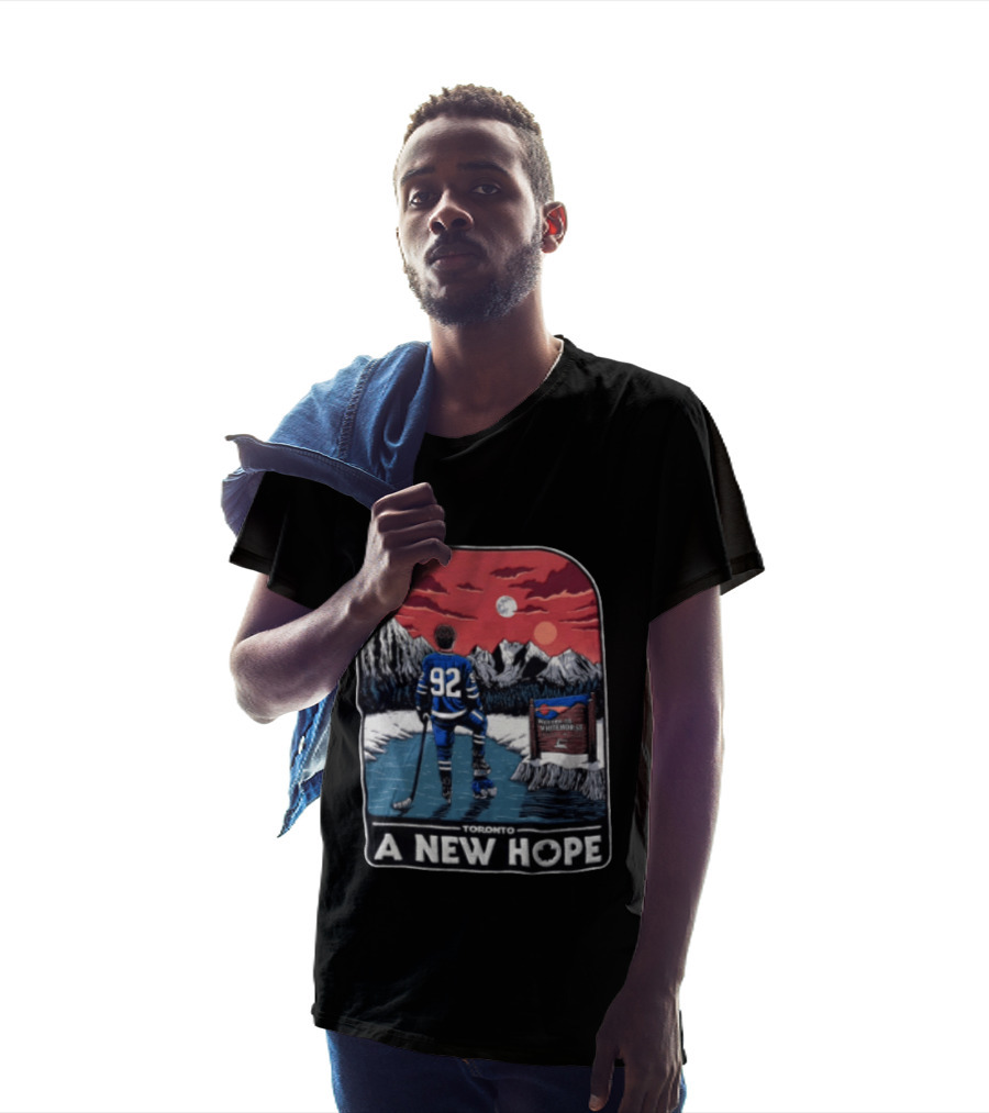 Toronto A New Hope 92 NHL Hockey Sunset Mountain Scene T-Shirt