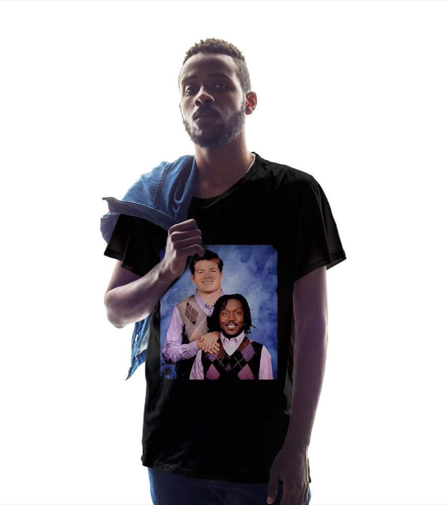 Drake Maye AJ Brown Step Brothers Movie T-Shirt