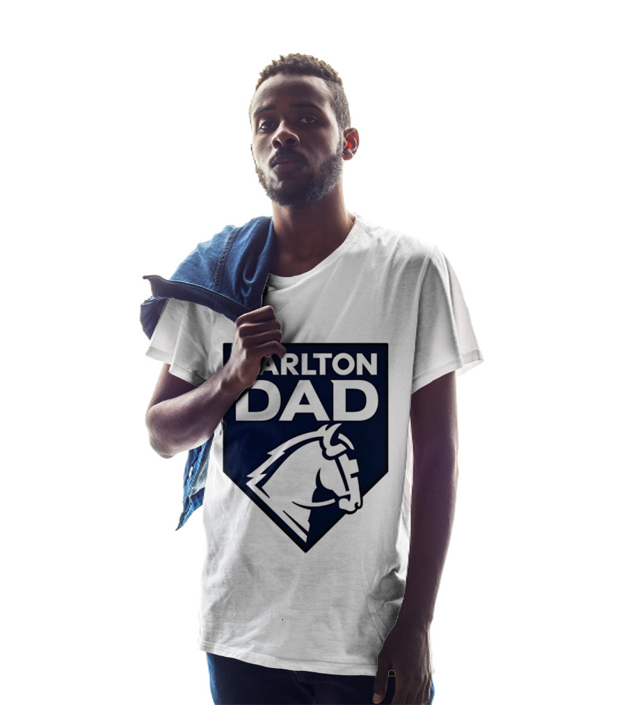 Carlton Dad AFL Father Football Club Horse T-Shirt
