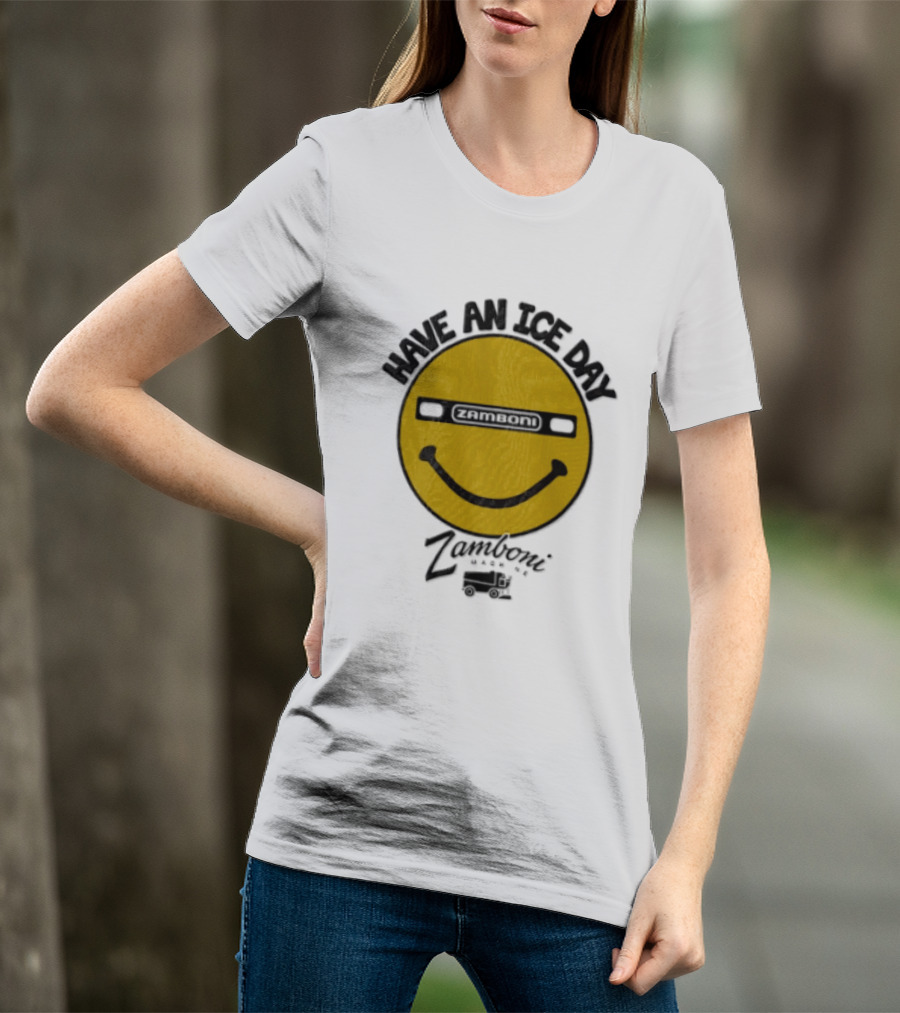 Have An Ice Day Smile Zamboni T-Shirt