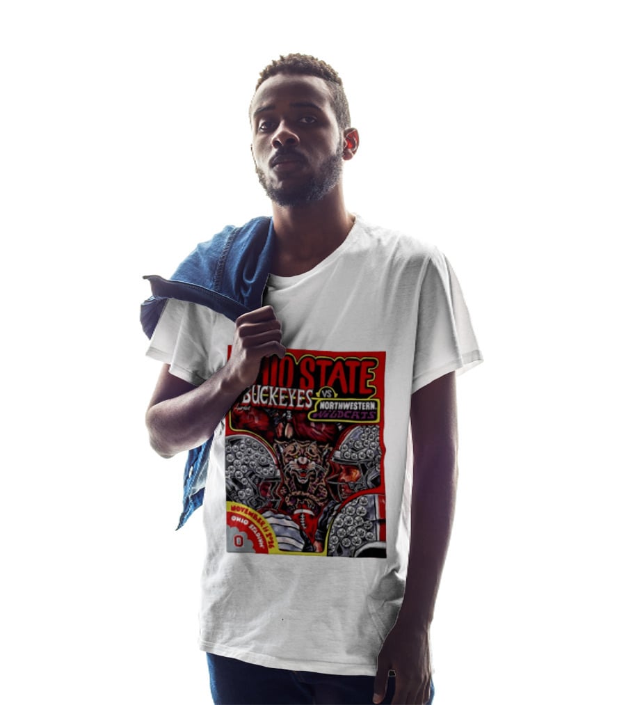 Ohio State Buckeyes Vs Northwestern Wildcats 2026 November Rivalry Ohio Stadium T-Shirt