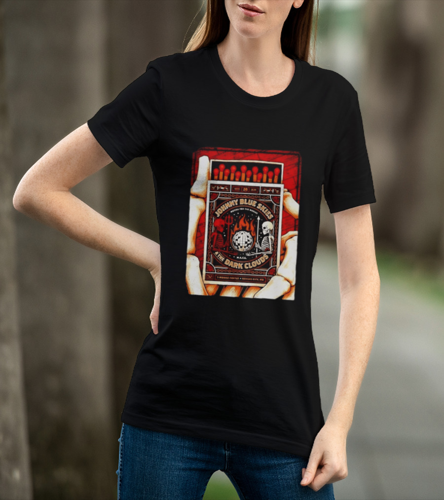 Johnny Blue Skies & The Dark Clouds Mutiny For The Masses Mobile Center Kansas City Sept 26 2026 T-Shirt
