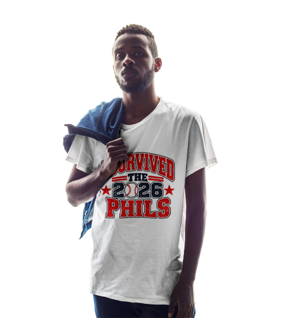 I Survived The 2026 Phils Phillies Baseball Event T-Shirt