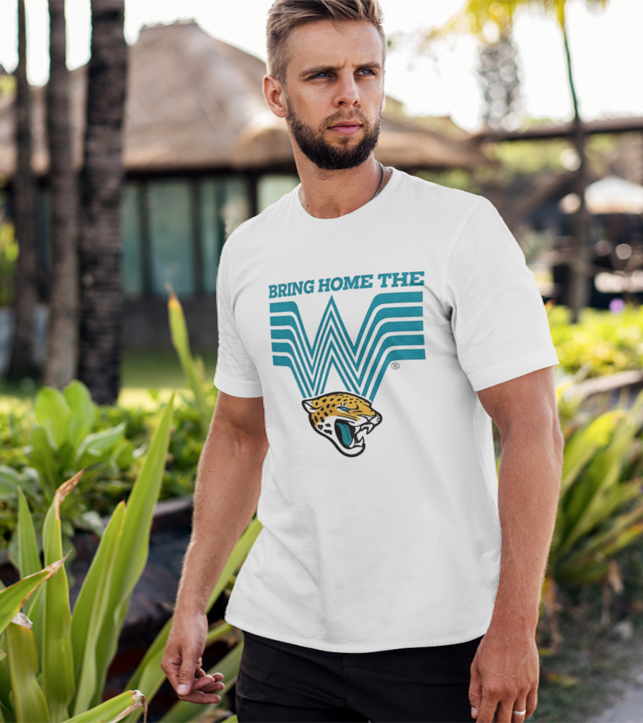 Bring Home The W Jaguars Win Free Whataburger T-Shirt