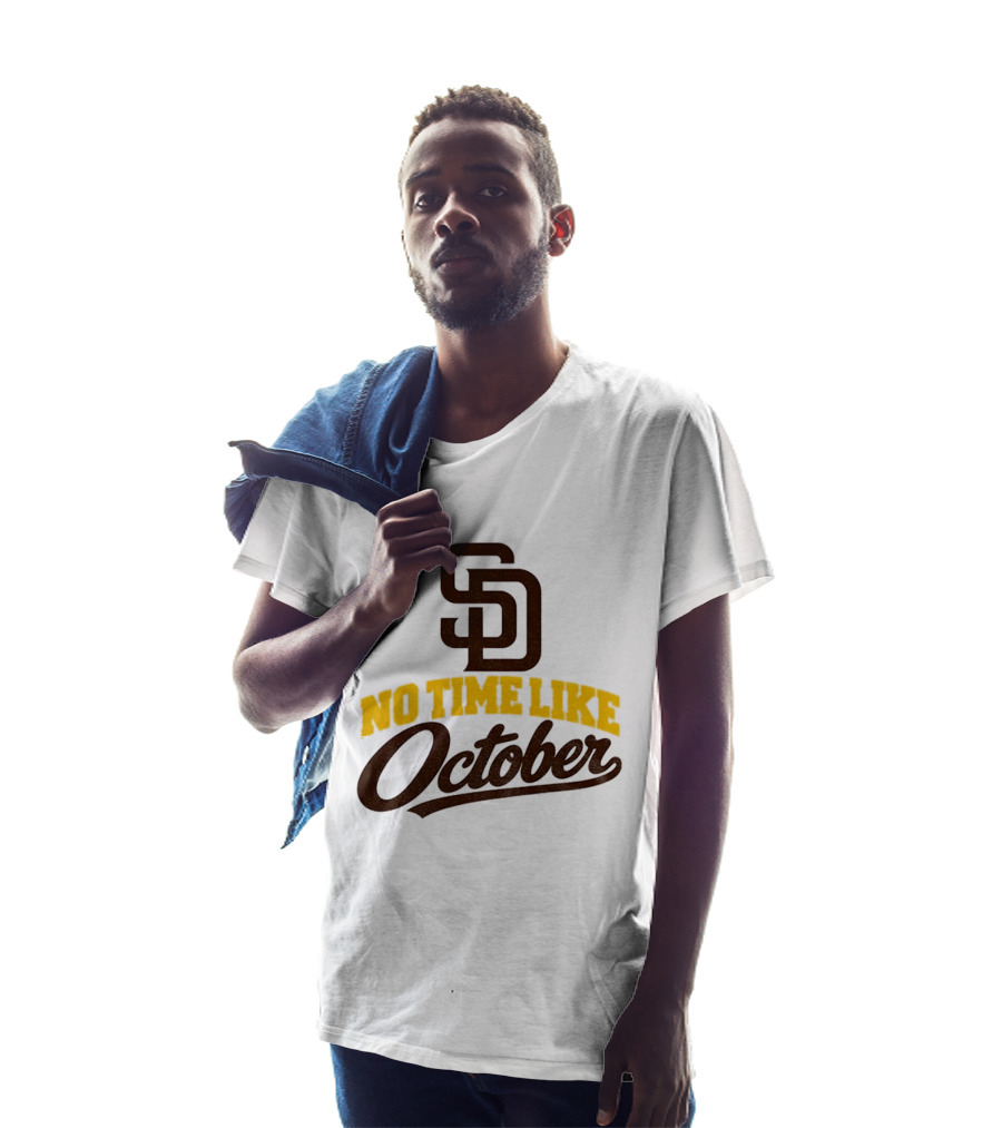 San Diego Padres No Time Like October MLB SD T-Shirt