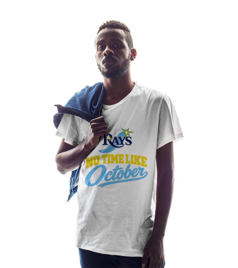Tampa Bay Rays No Time Like October MLB T-Shirt